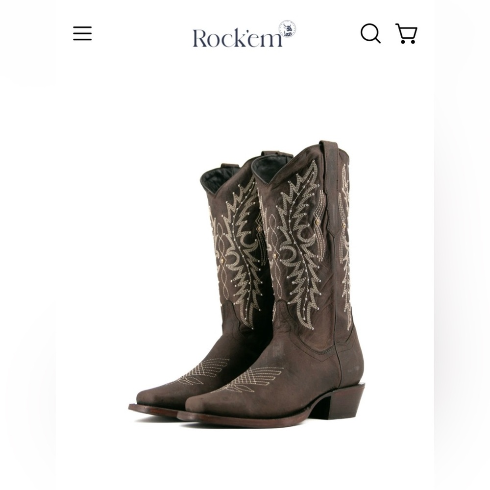 Rock'em Paulina Frontier Cowboy Boots